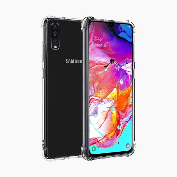 Anti Burst Case Transparent Samsung A50 - Afbeelding 2