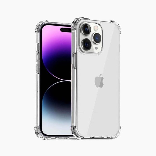 Anti Burst Case Transparent iPhone 14 Pro Max - Afbeelding 2