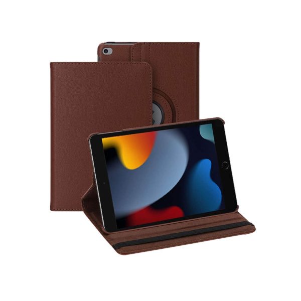 iPad Rotation Case Brown iPad 2019/2020/2021 - Afbeelding 2