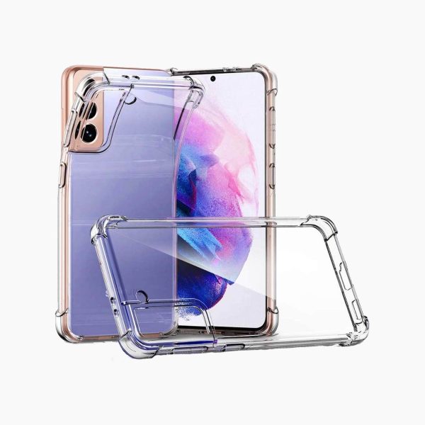 Anti Burst Case Transparent Samsung S21 - Afbeelding 2