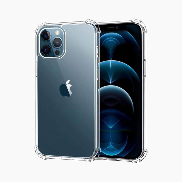 Anti Burst Case Transparent iPhone 12 Pro Max - Afbeelding 2