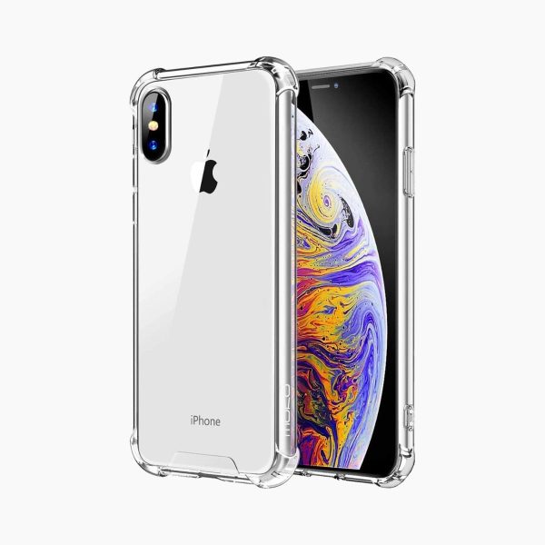 Anti Burst Case Transparent iPhone X/XS - Afbeelding 2