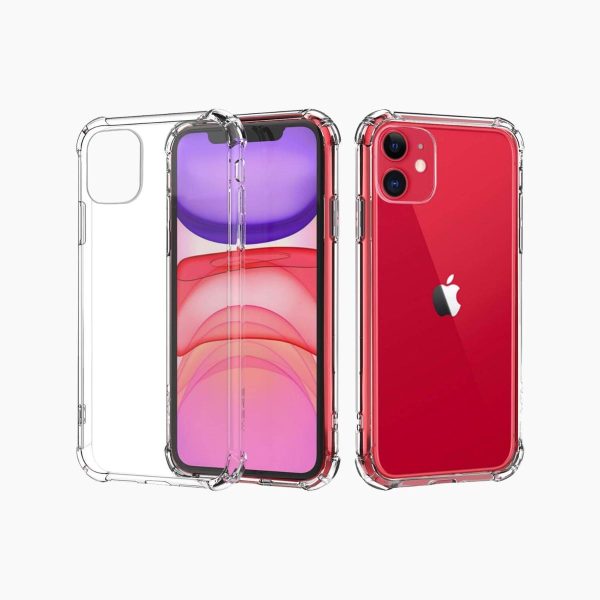 Anti Burst Case Transparent iPhone 11 - Afbeelding 2