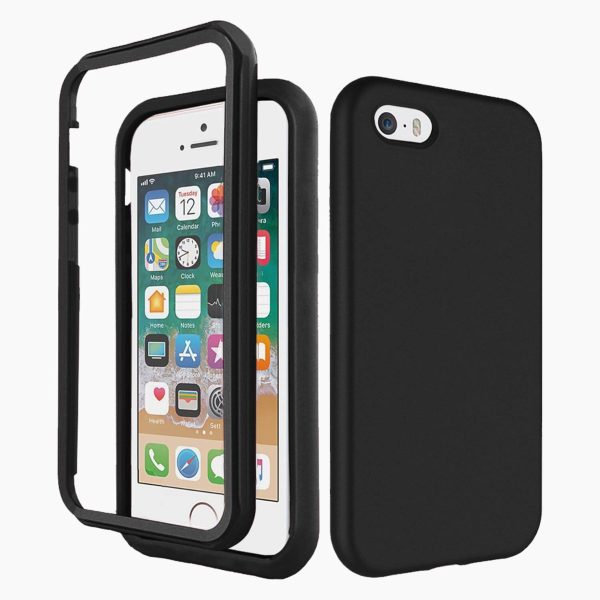 360° Case Black iPhone SE2016 - Afbeelding 2