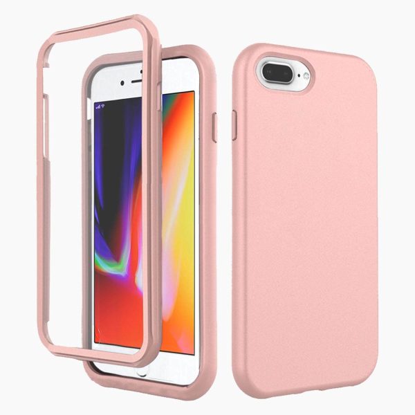 360° Case Pink iPhone 7 Plus/8 Plus - Afbeelding 2