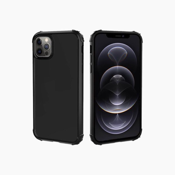 Anti Burst Case Black iPhone 12/12 Pro - Afbeelding 2