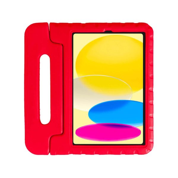 Kids iPad 2022 Case Red - Afbeelding 2
