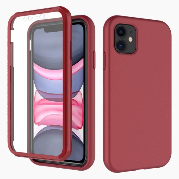 360° Case Red iPhone 11 - Afbeelding 2