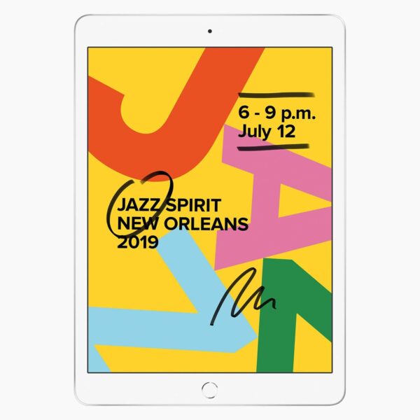 iPad 2019 32GB Silver Wifi + 4G - B-grade - Afbeelding 2