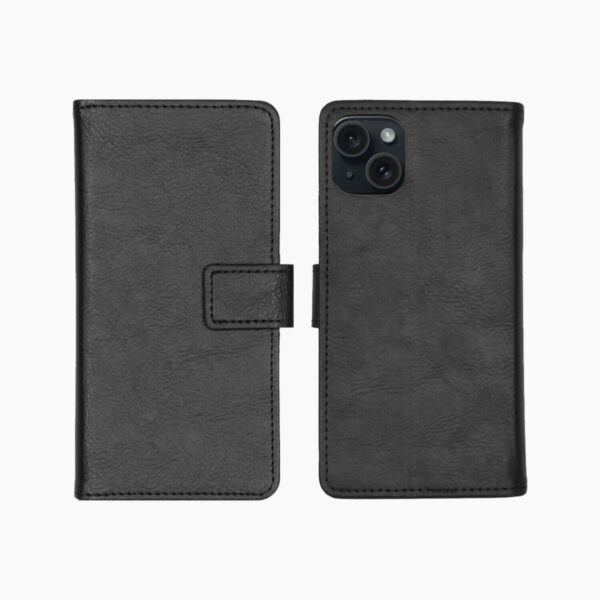 Bookcase Black iPhone 15